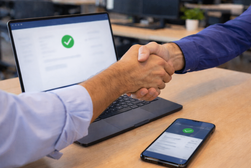 site confiável para vender milhas: negócio fechado